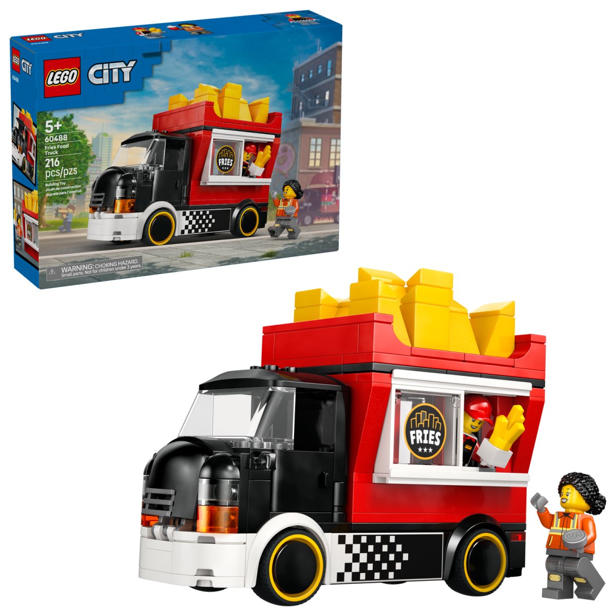 60488 LEGO City Great Vehicles Food Truck delle patatine