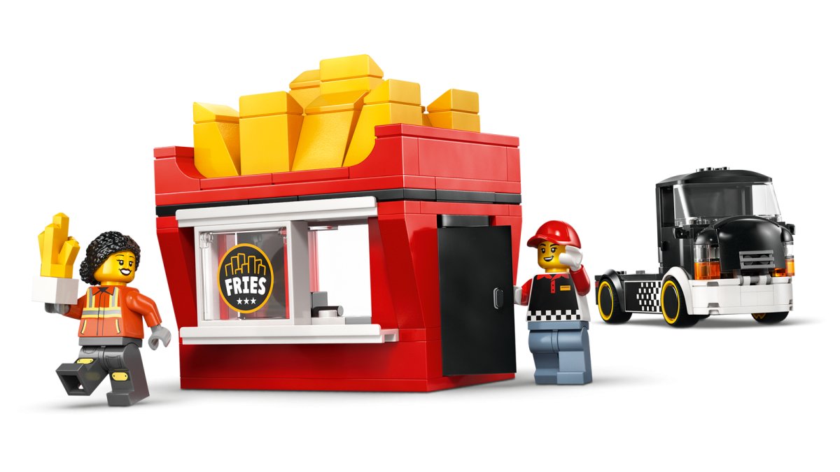 60488 LEGO City Great Vehicles Food Truck delle patatine