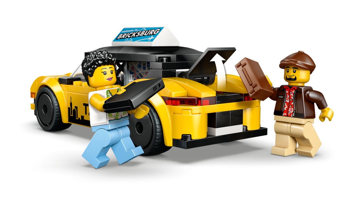 60487 LEGO City Great Vehicles Taxi giallo