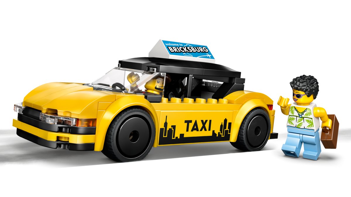 60487 LEGO City Great Vehicles Taxi giallo