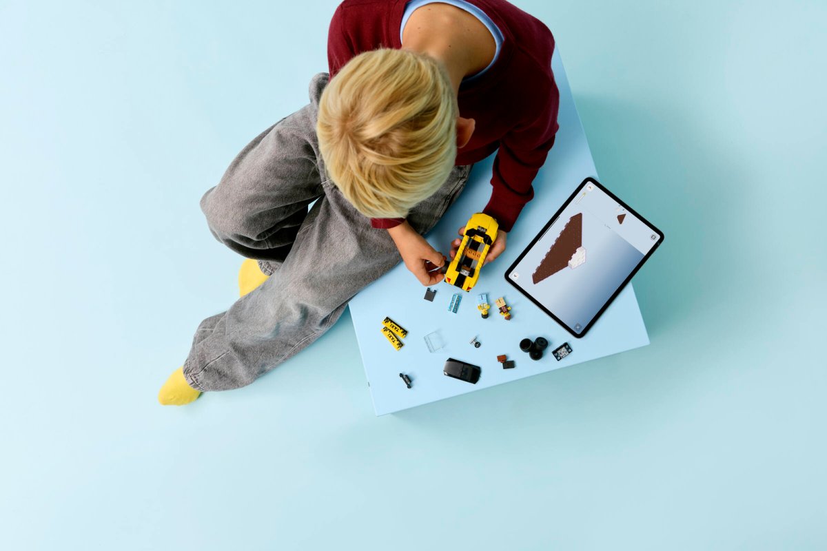 60487 LEGO City Great Vehicles Taxi giallo