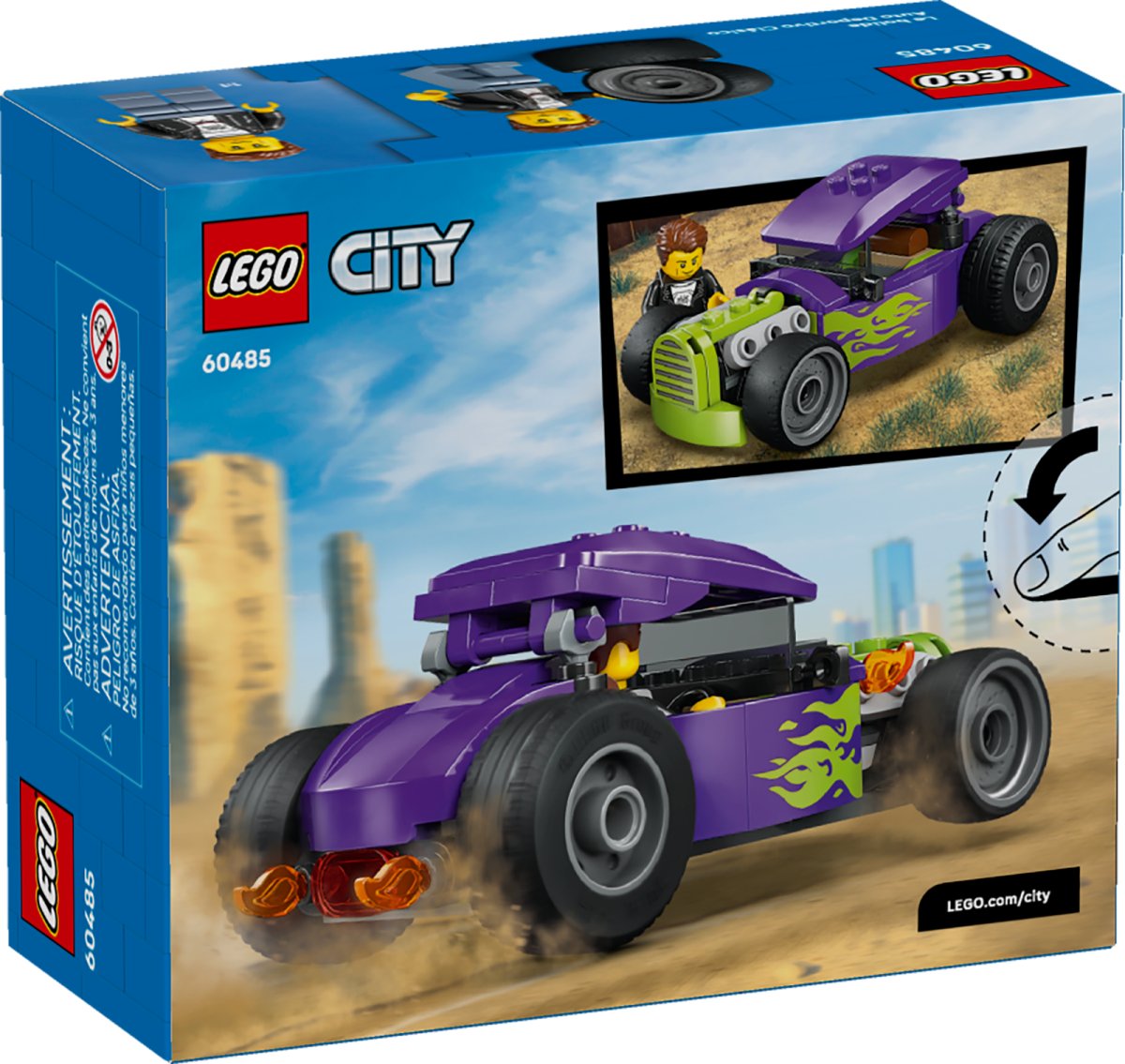 60485 LEGO City Great Vehicles Bolide