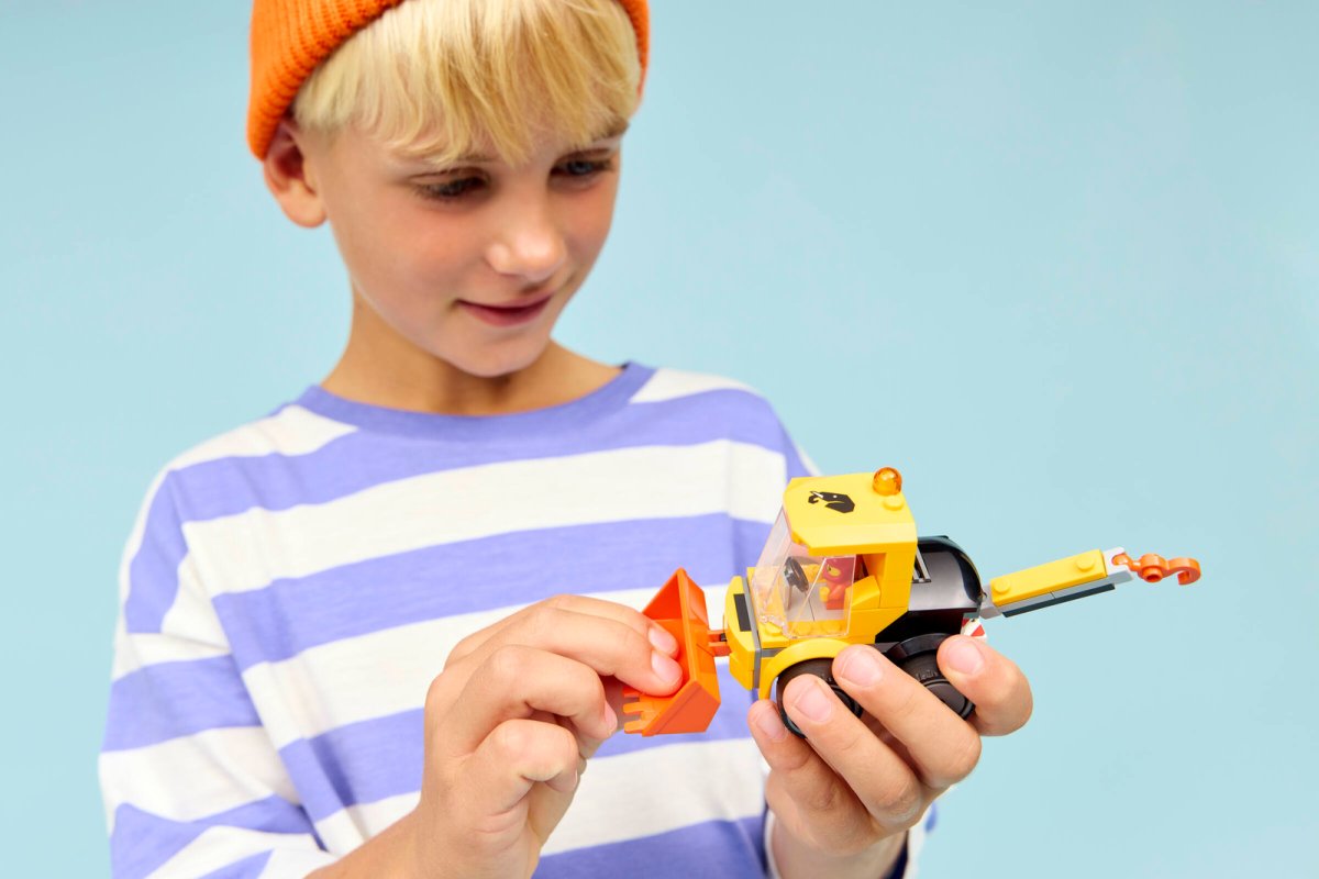 60483 LEGO City Brick Rides Veicoli  Ruspa da cantiere