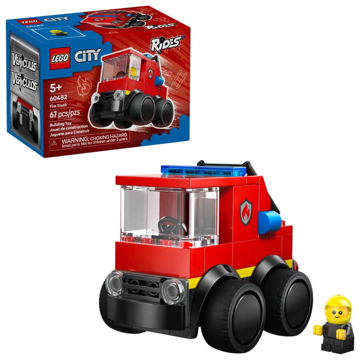 60482 LEGO City Brick Rides Veicoli  Autopompa