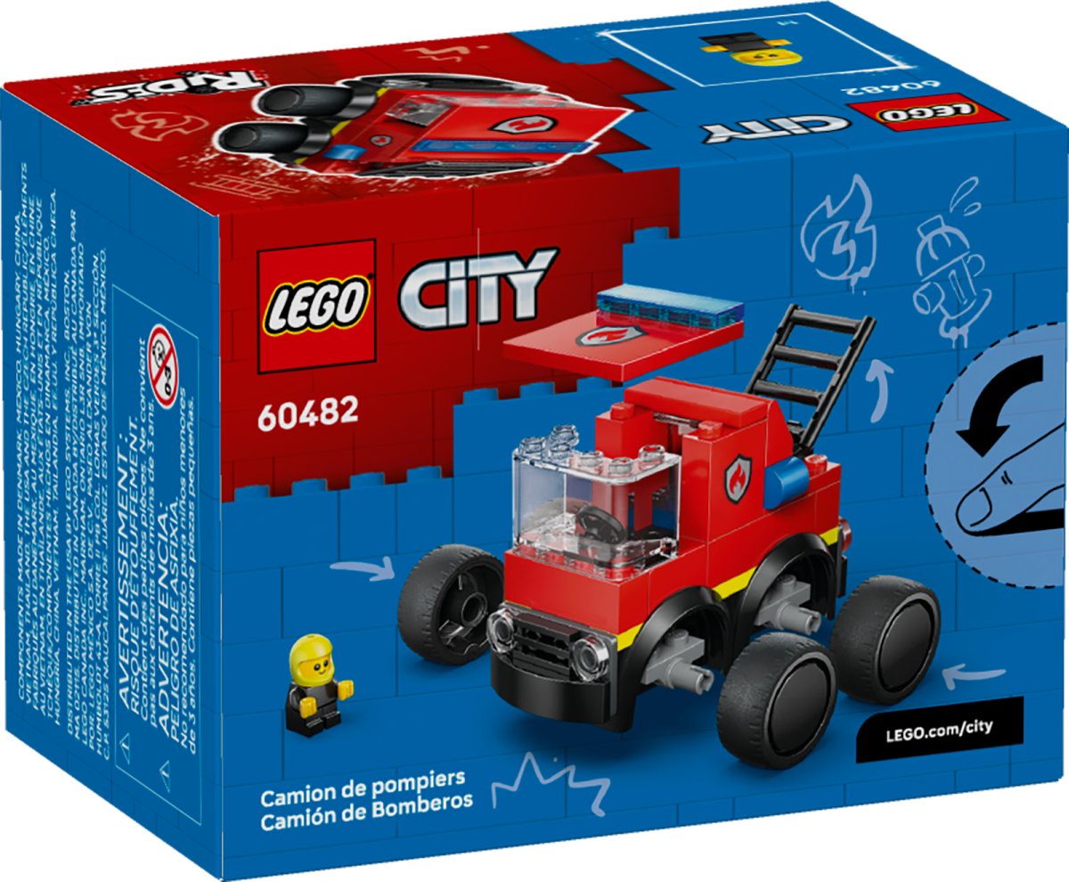 60482 LEGO City Brick Rides Veicoli  Autopompa