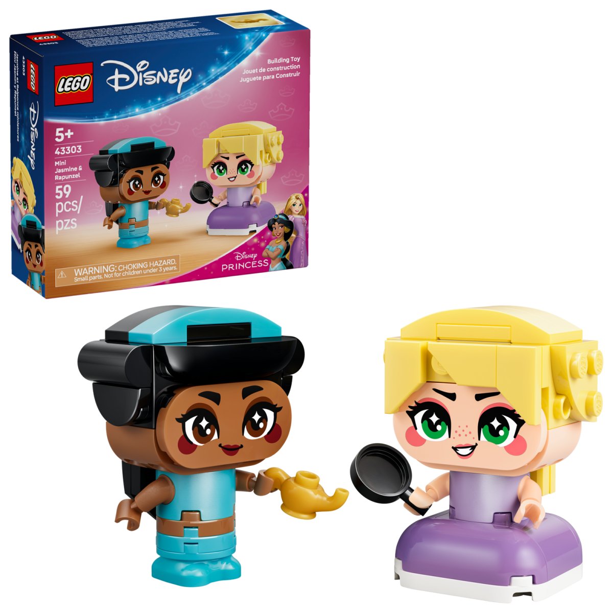 43303 LEGO Disney Princess Mini-Jasmine e Mini-Rapunzel