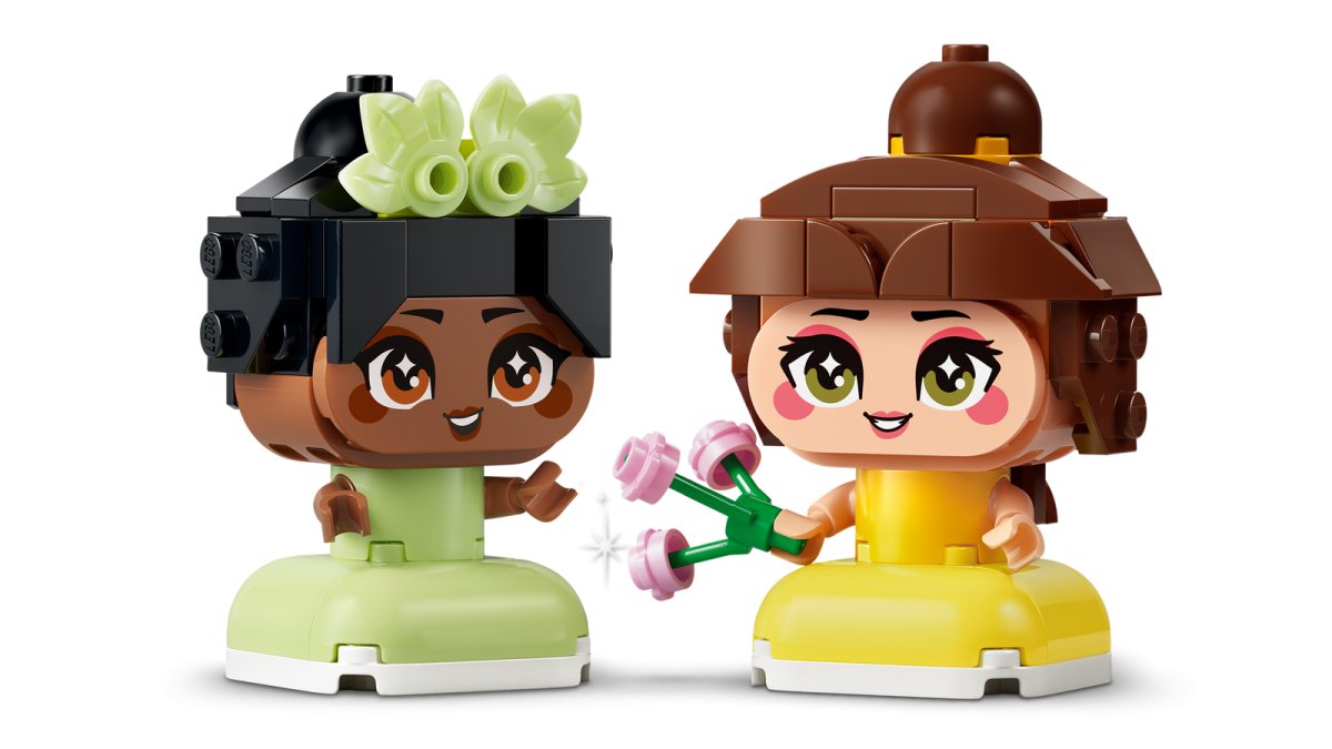 43291 LEGO Disney Princess Mini-Belle e Mini-Tiana con Castello
