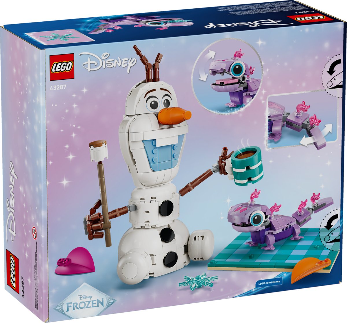 43287 LEGO Disney Princess Il divertente picnic di Olaf e Bruni