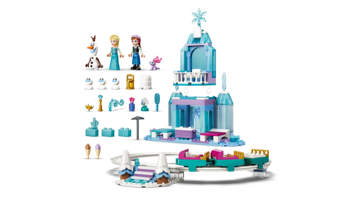 43281 LEGO Disney Princess Castello di ghiaccio di Elsa e avventura sulla neve
