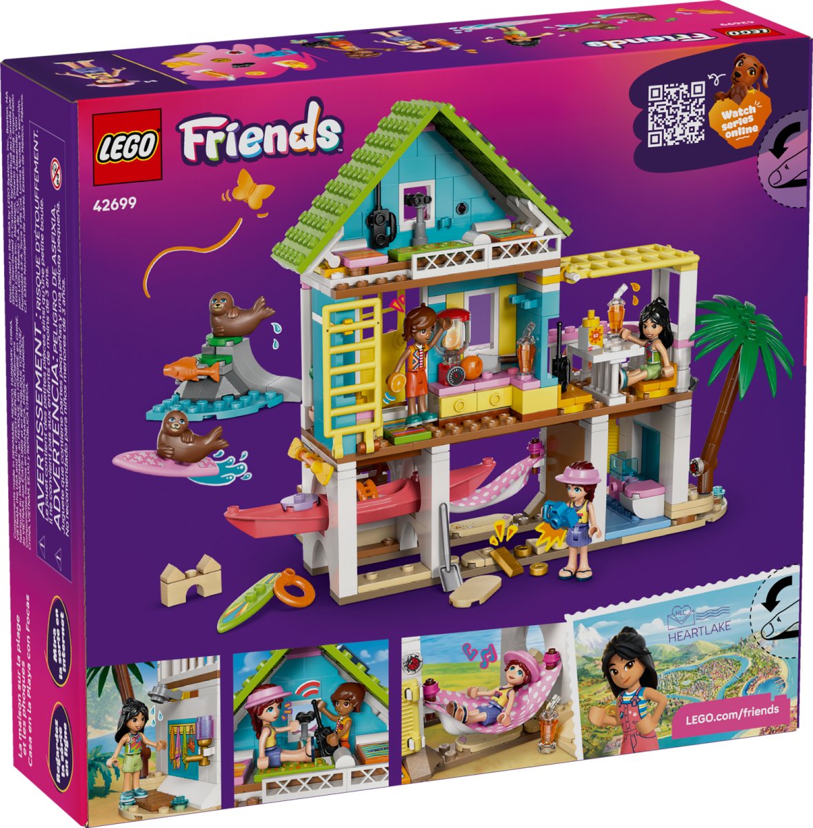 42699 LEGO Friends Casa sulla spiaggia con foche