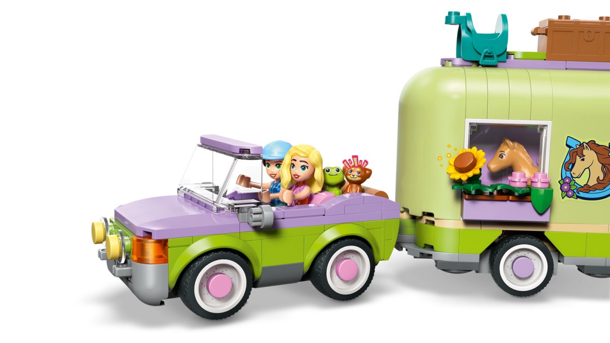 42695 LEGO Friends Rimorchio per cavallo e puledro