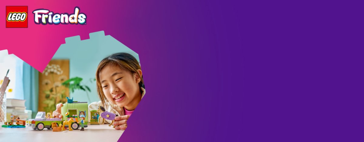 42695 LEGO Friends Rimorchio per cavallo e puledro