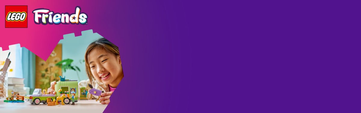 42695 LEGO Friends Rimorchio per cavallo e puledro