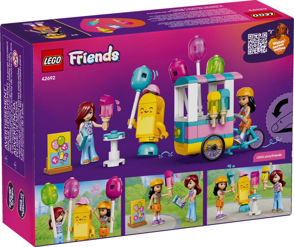 42692 LEGO Friends Bancarella dei gelati con palloncini