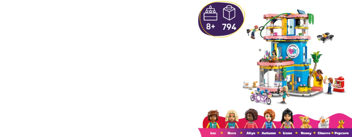 42689 LEGO Friends Casa dell'amicizia di Heartlake City