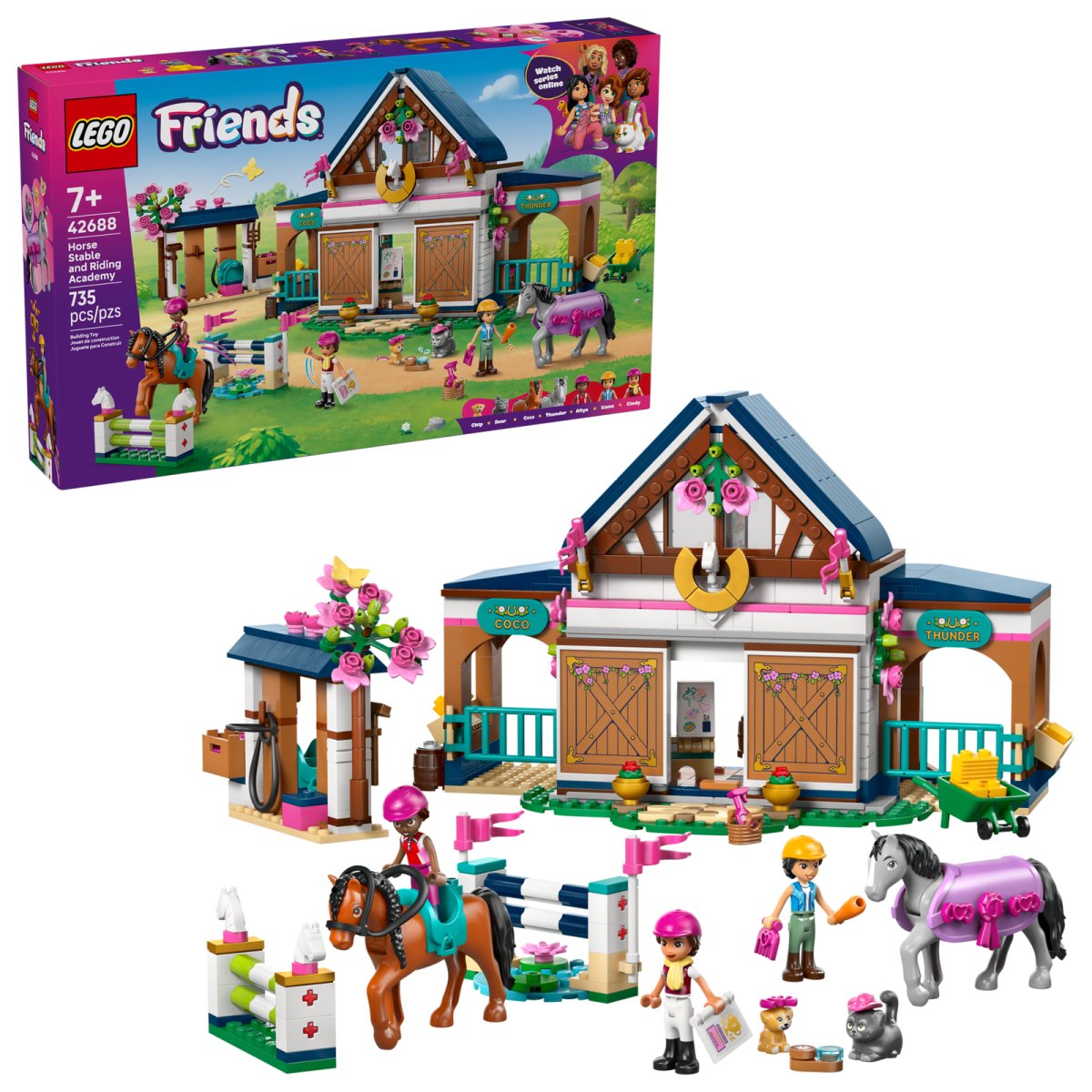 42688 LEGO Friends Scuderia e Accademia di equitazione