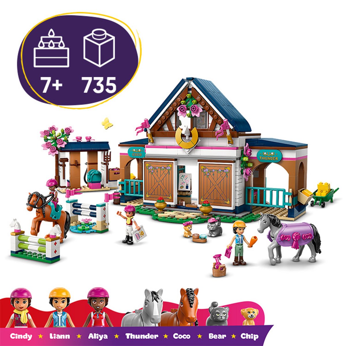 42688 LEGO Friends Scuderia e Accademia di equitazione