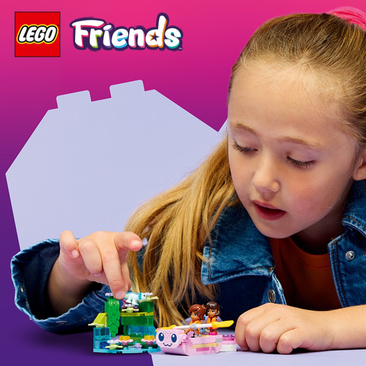 42681 LEGO Friends Barca d’avventura Axolotl