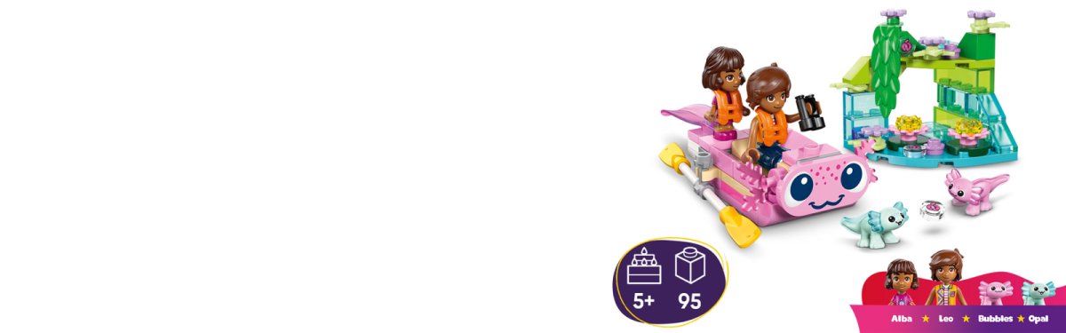 42681 LEGO Friends Barca d’avventura Axolotl