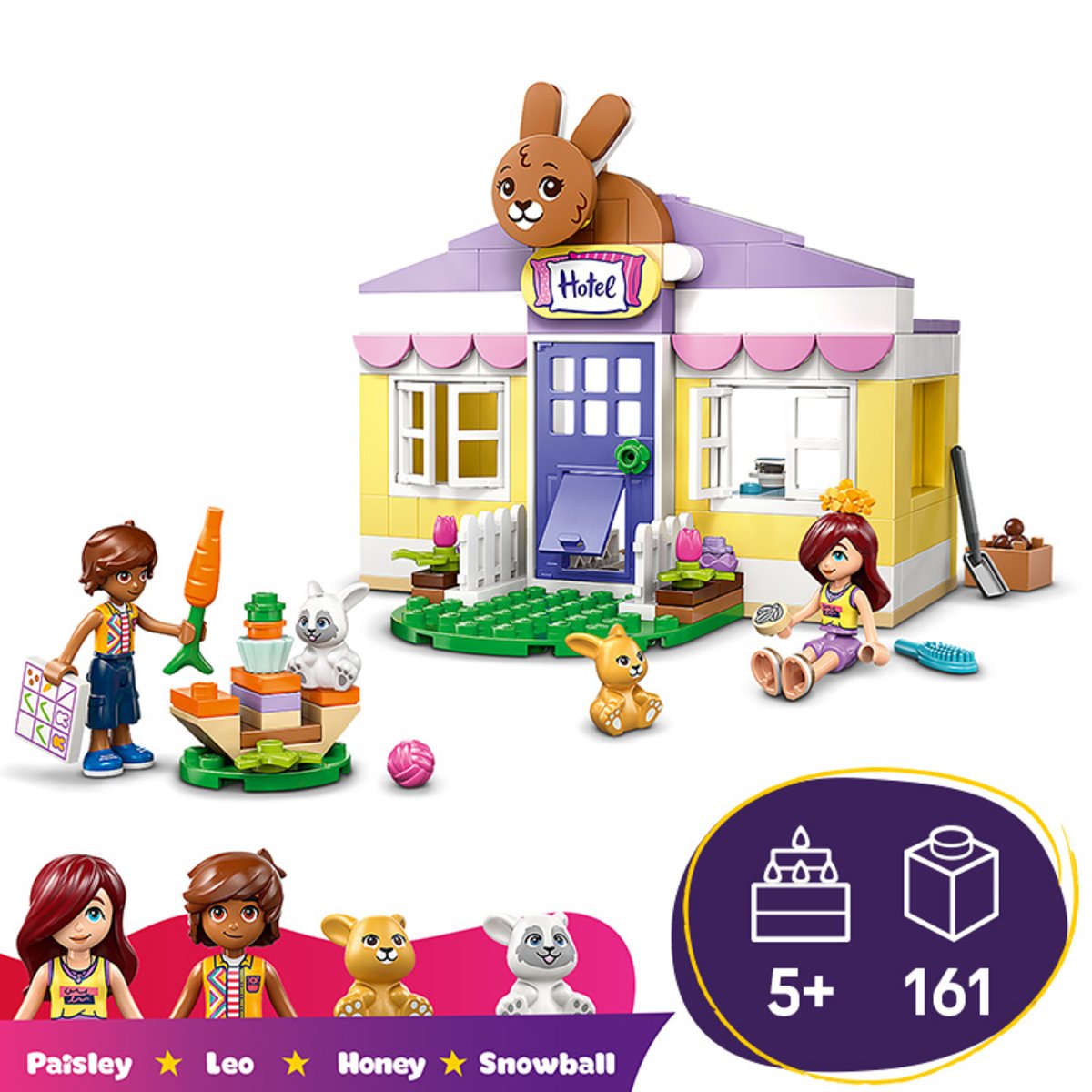 42679 LEGO Friends Hotel dei conigli di Heartlake City