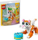 30714 LEGO Polybag Creator Recruitment Bags Gatto arancione