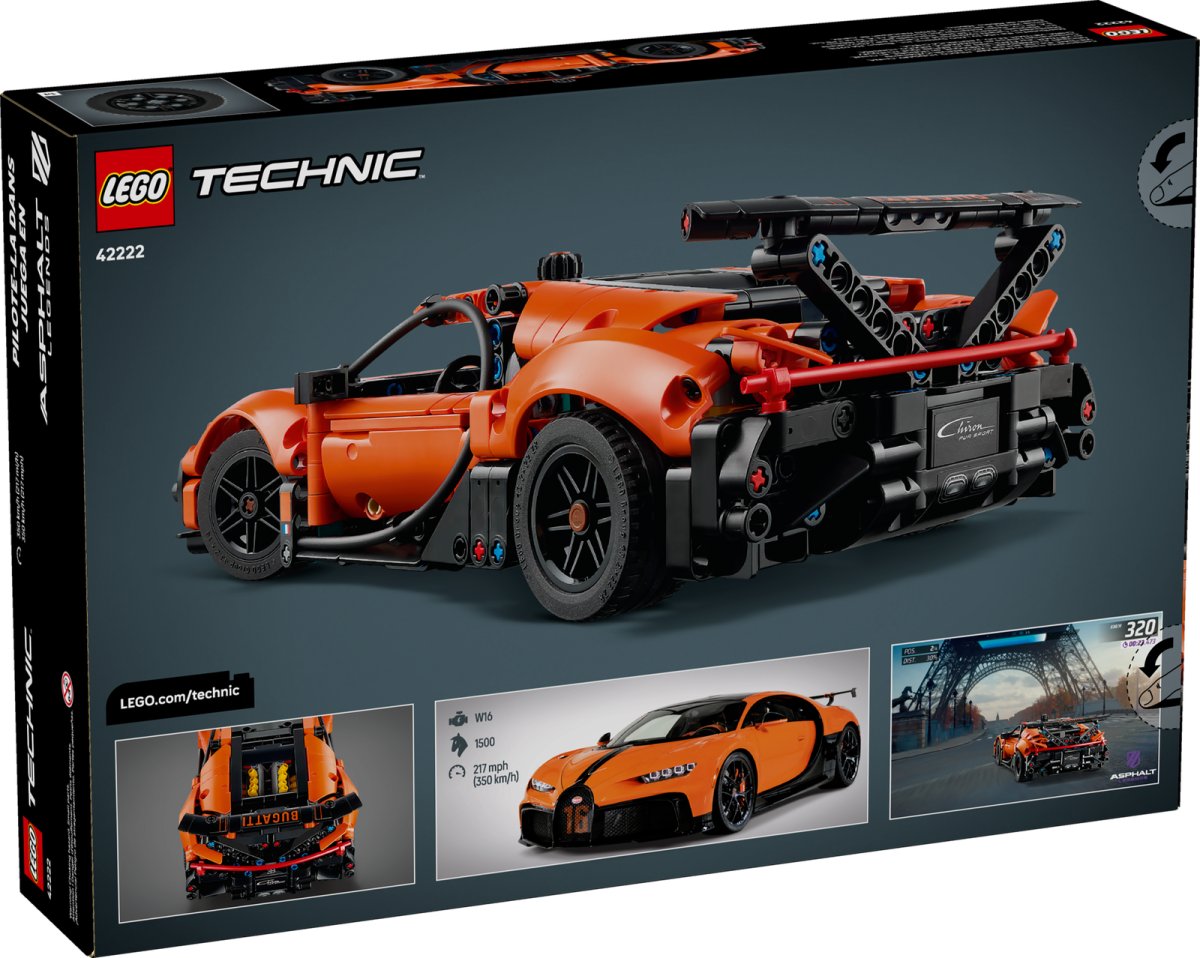 42222 LEGO Technic Hyper Car Bugatti Chiron Pur Sport