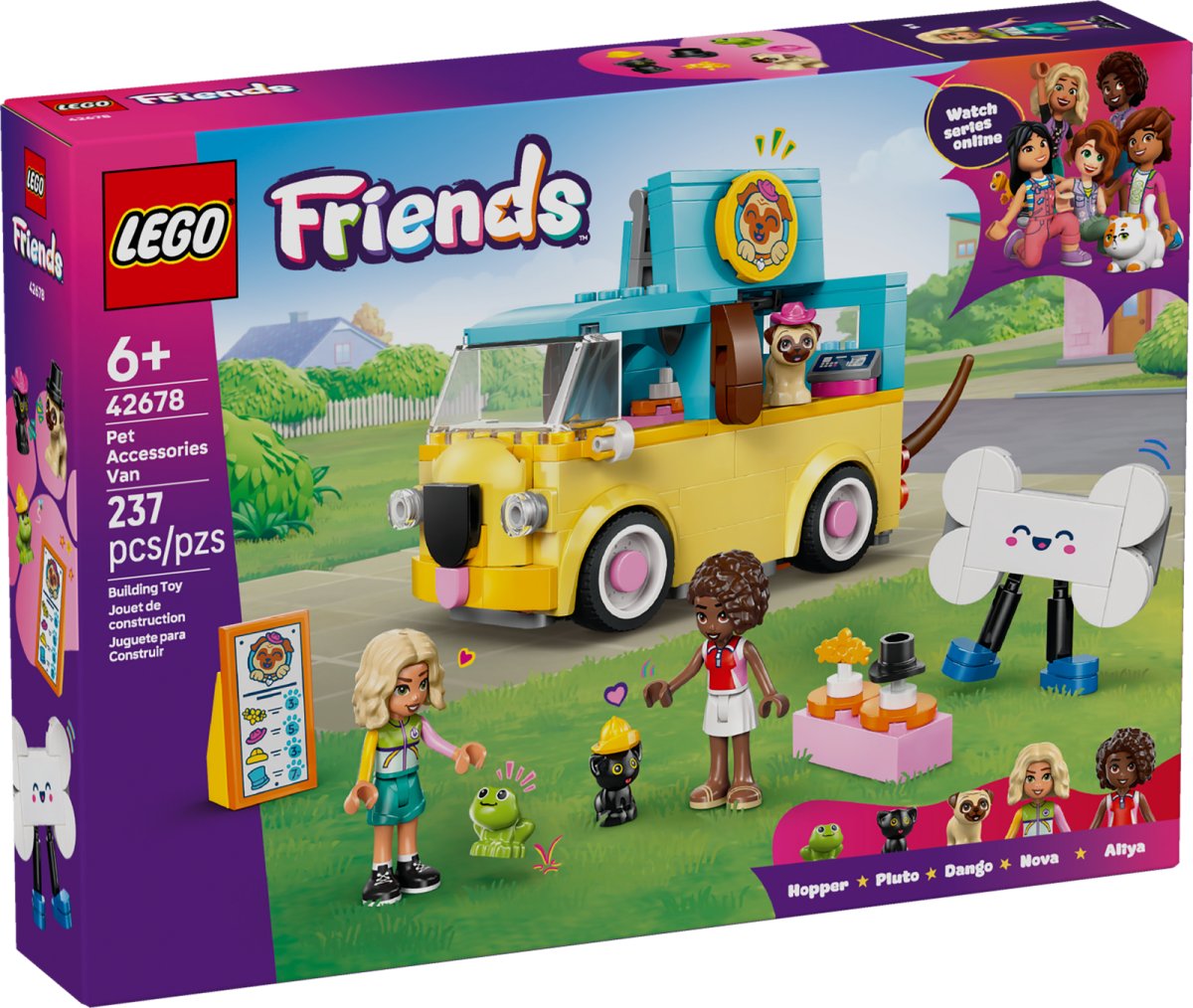 42678 LEGO Friends Furgone di accessori per animali