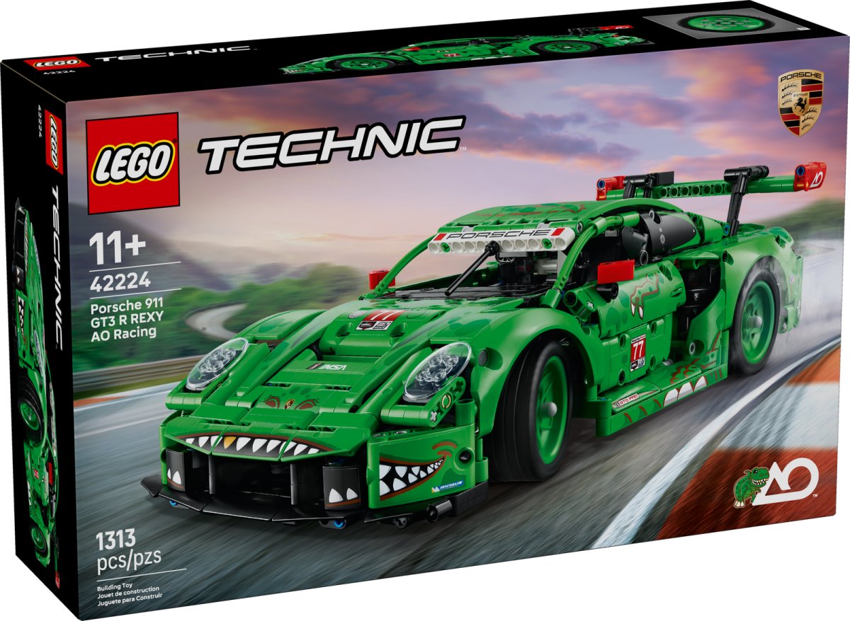 42224 LEGO Technic Auto Porsche 911 GT3 R REXY AO Racing