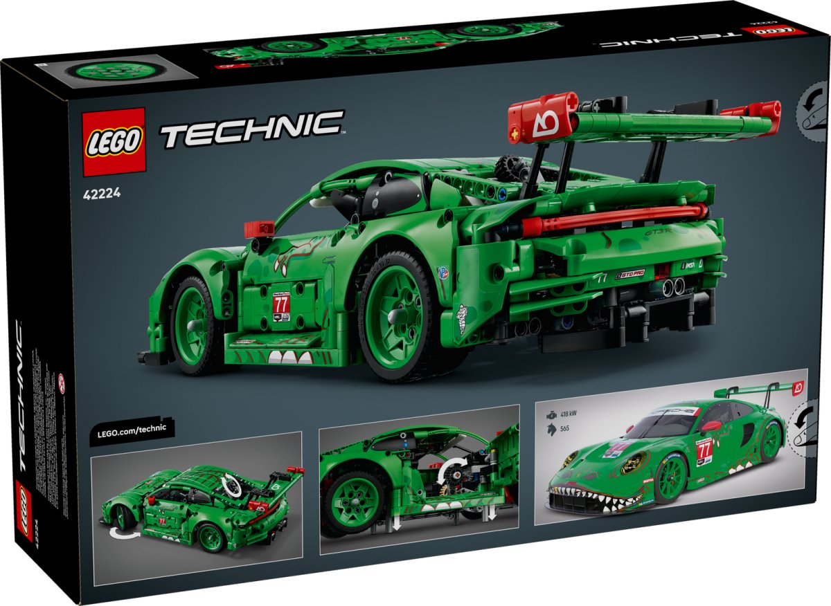 42224 LEGO Technic Auto Porsche 911 GT3 R REXY AO Racing