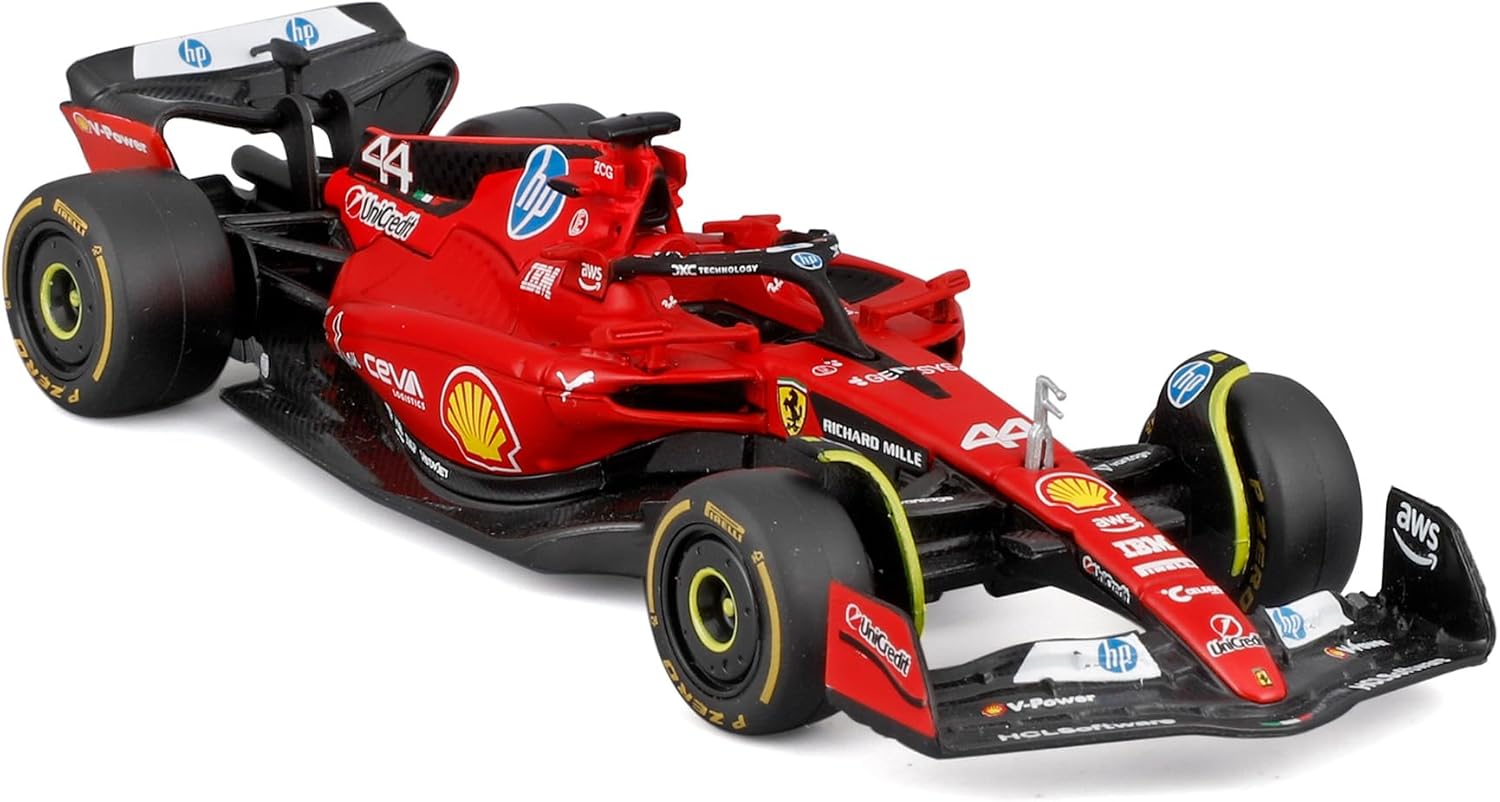 * 18-36836H Bburago F1 Ferrari SF-23 #44 Hamilton Test Fiorano  1:43