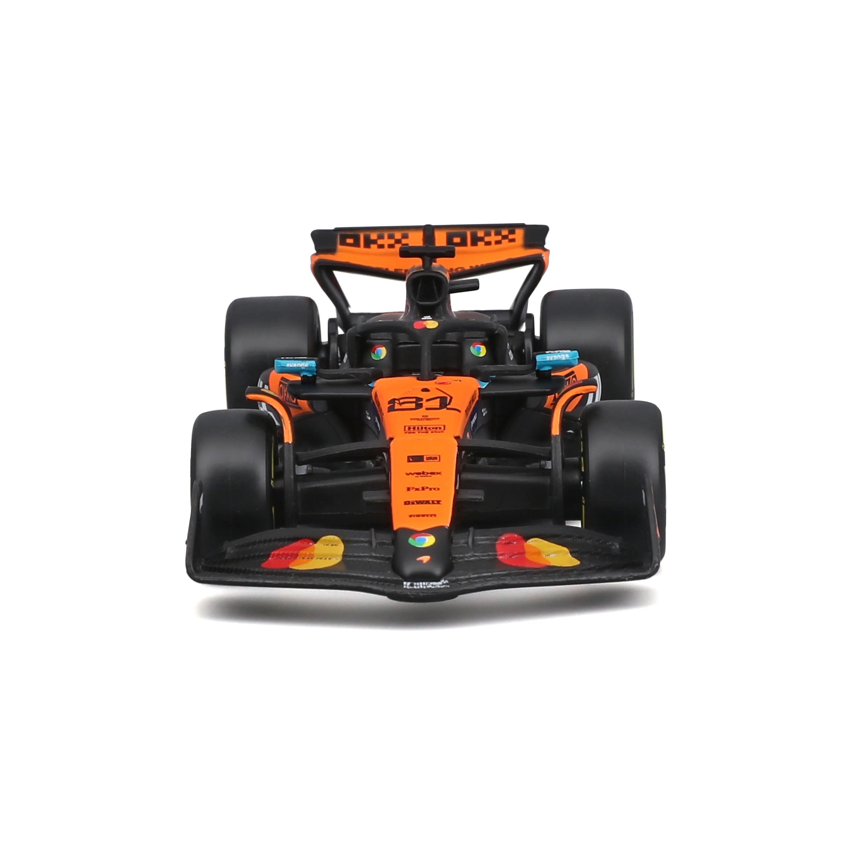 18-38177P Bburago F1 McLaren MCL 39 #81 Oscar Piastri 2025 1:43