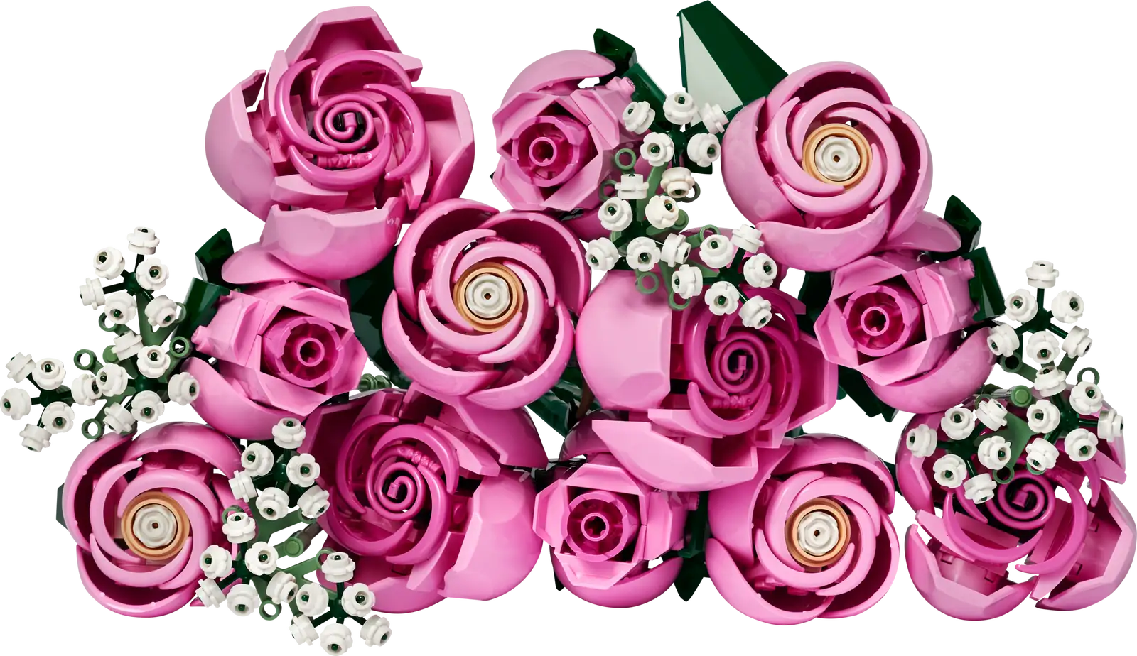 10374 Lego Bouquet di rose rosa