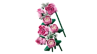 10374 Lego Bouquet di rose rosa