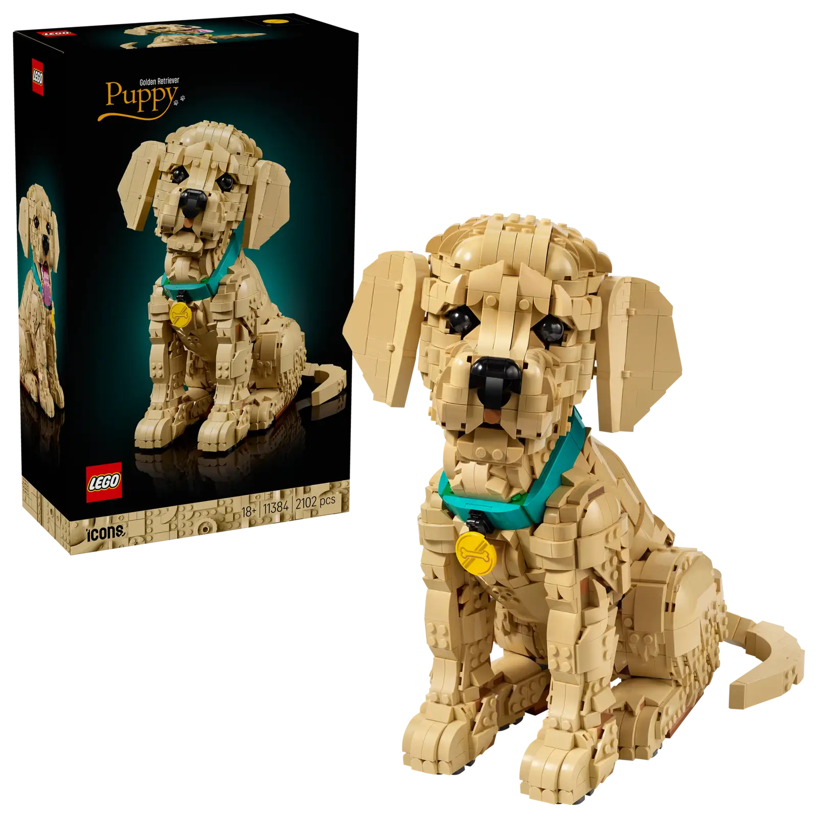 11384 LEGO® Icons  Cucciolo di Golden Retriever