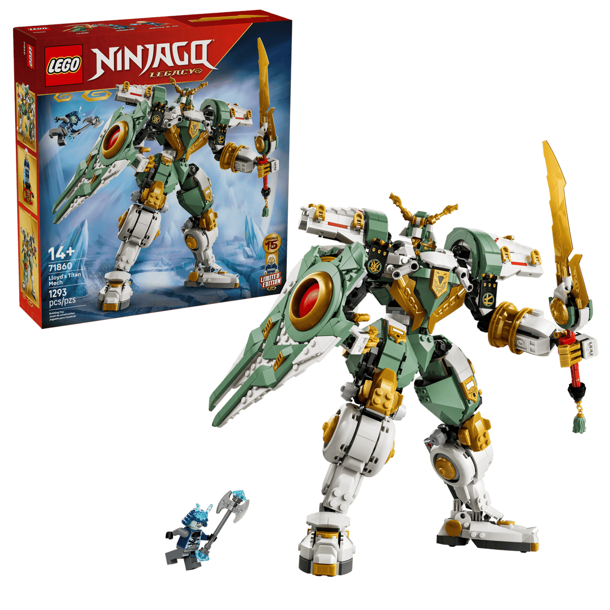 71860 Lego NINJAGO Mech Titano di Lloyd - 15° anniversario