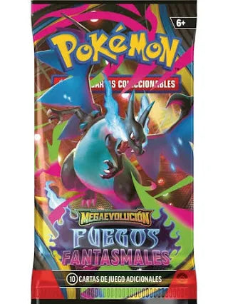 Carte Pokémon  Megaevoluzione  Fiamme Spettrali  Bustina da 10  Collezionabili