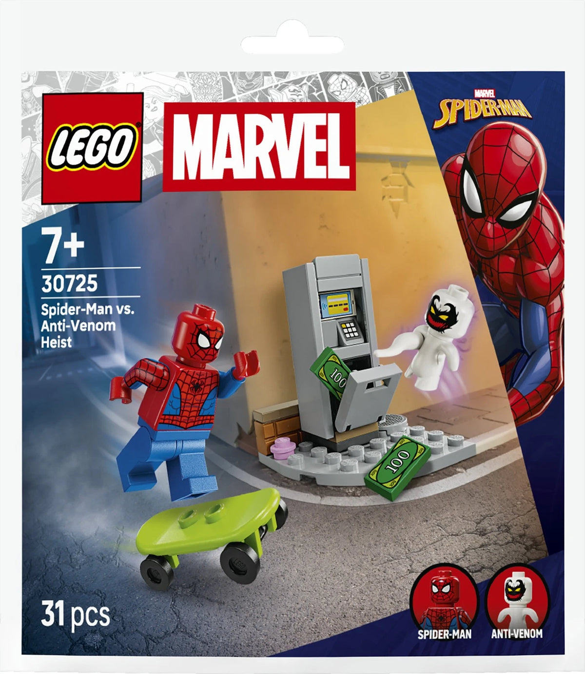 30725 Polybag Rapina: Spider-Man contro Anti-Venom