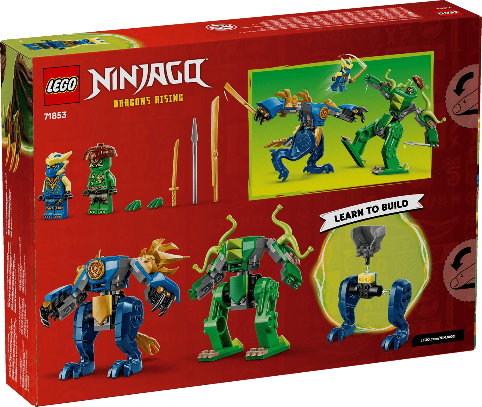 71853 Ninjago Duello con il Drago-Mech di Jay