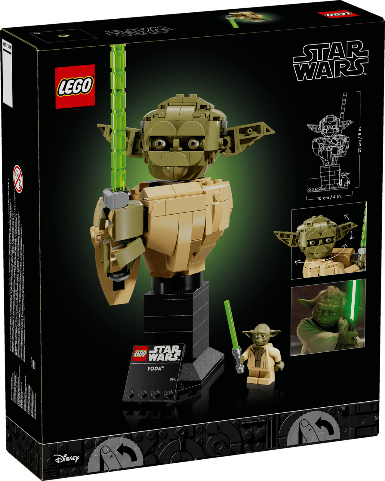 75438 Star Wars STAR WARS Busto di Yoda