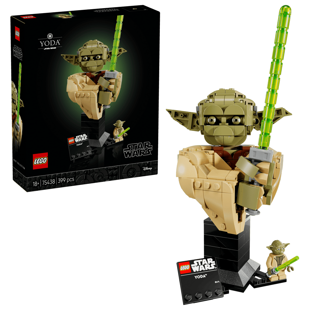 75438 Star Wars STAR WARS Busto di Yoda