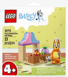 30713 Lego Polybag Bluey Al ristorante con Bingo