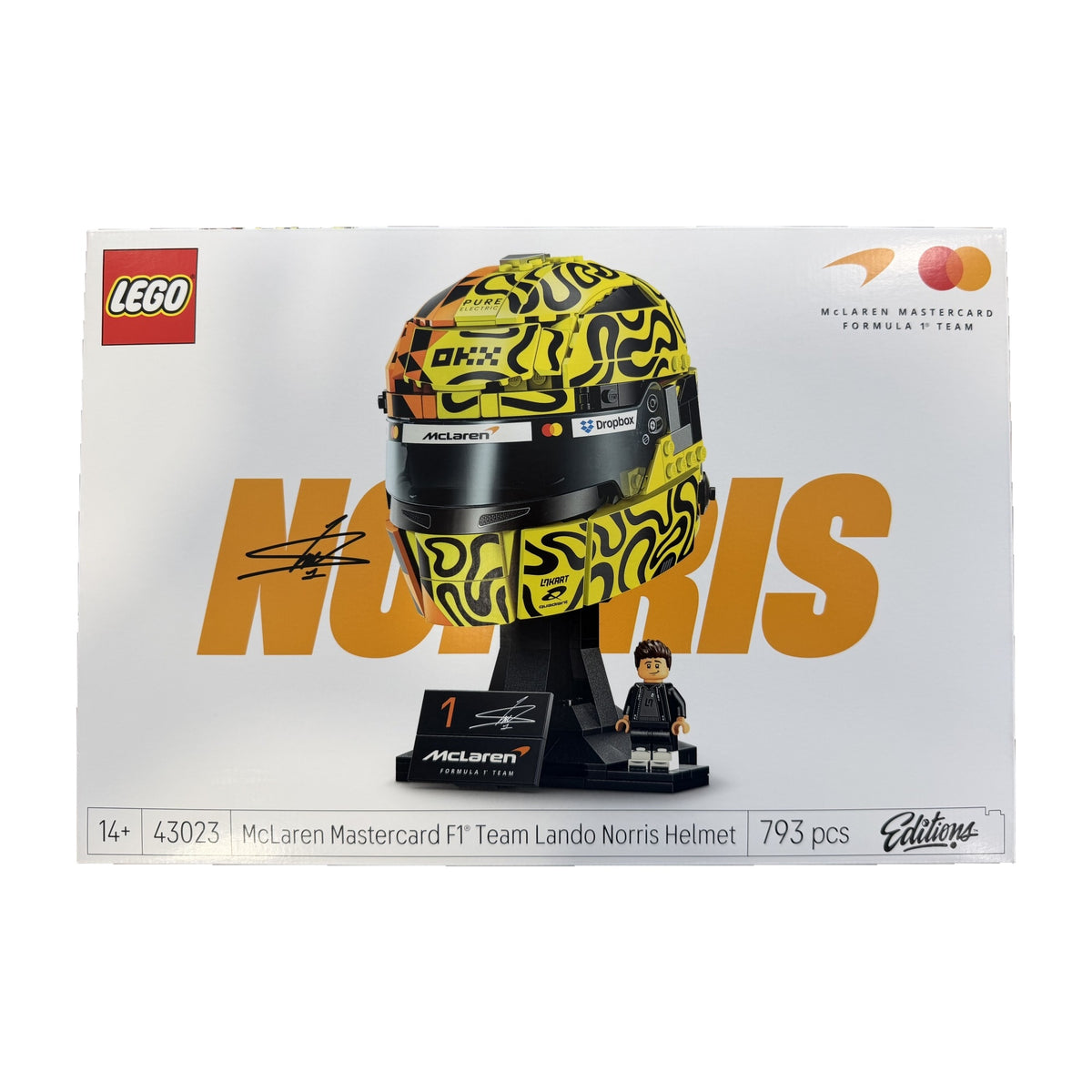 43023 Lego Altro Editions Casco Norris Scuderia McLaren