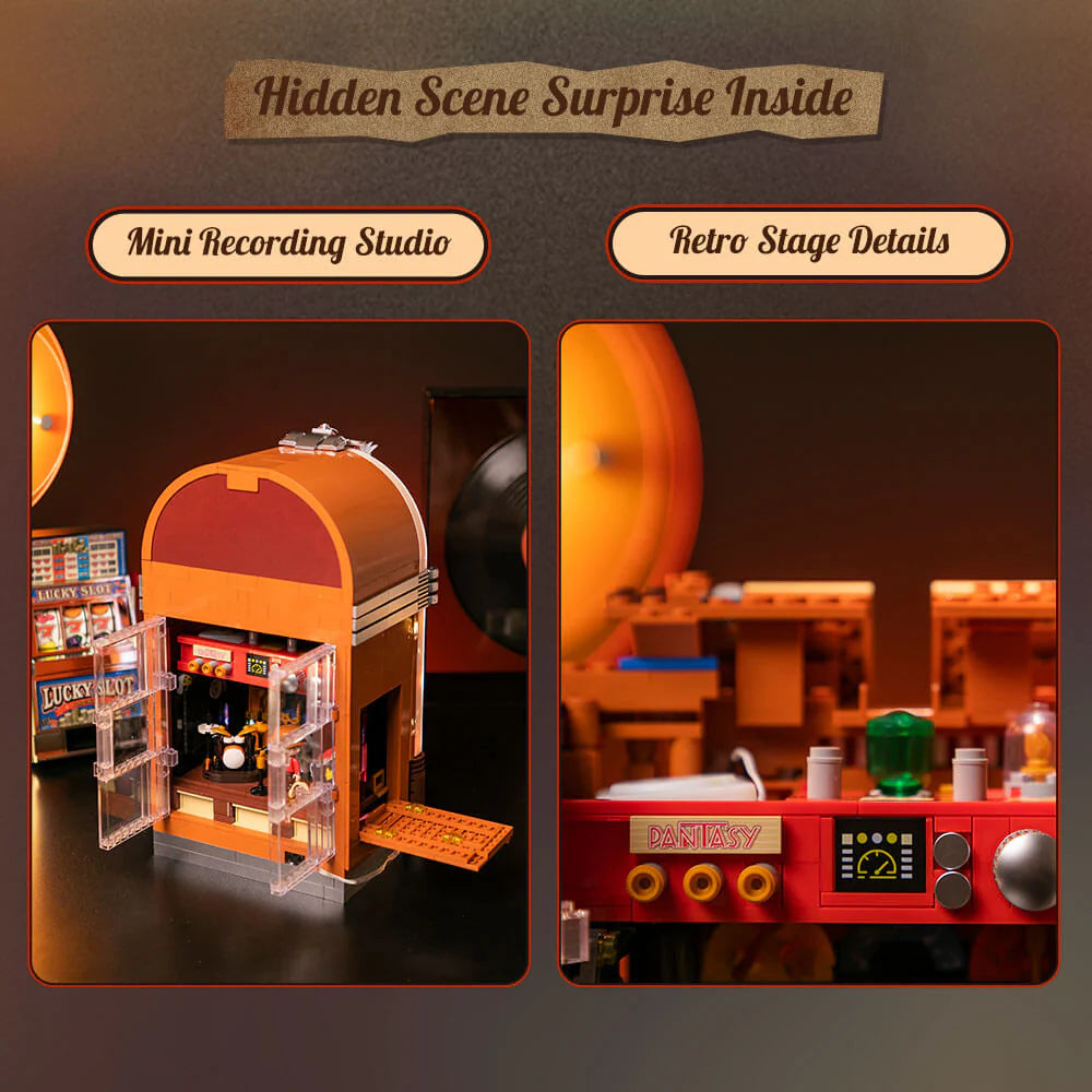 PANTASY set di mattoncini collezione Retrò: Jukebox