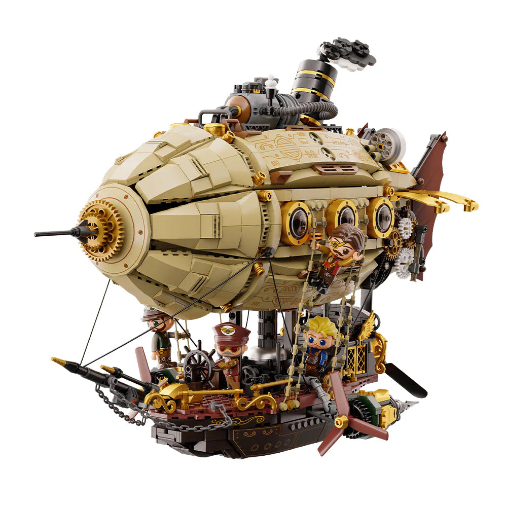 PANTASY set di mattoncini collezione SteamPunk : Steampunk Airship