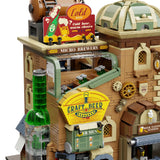 PANTASY set di mattoncini collezione Edifici Modulari : Il Birrificio