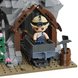 PANTASY set di mattoncini collezione Retrò: La Miniera del Vecchio West