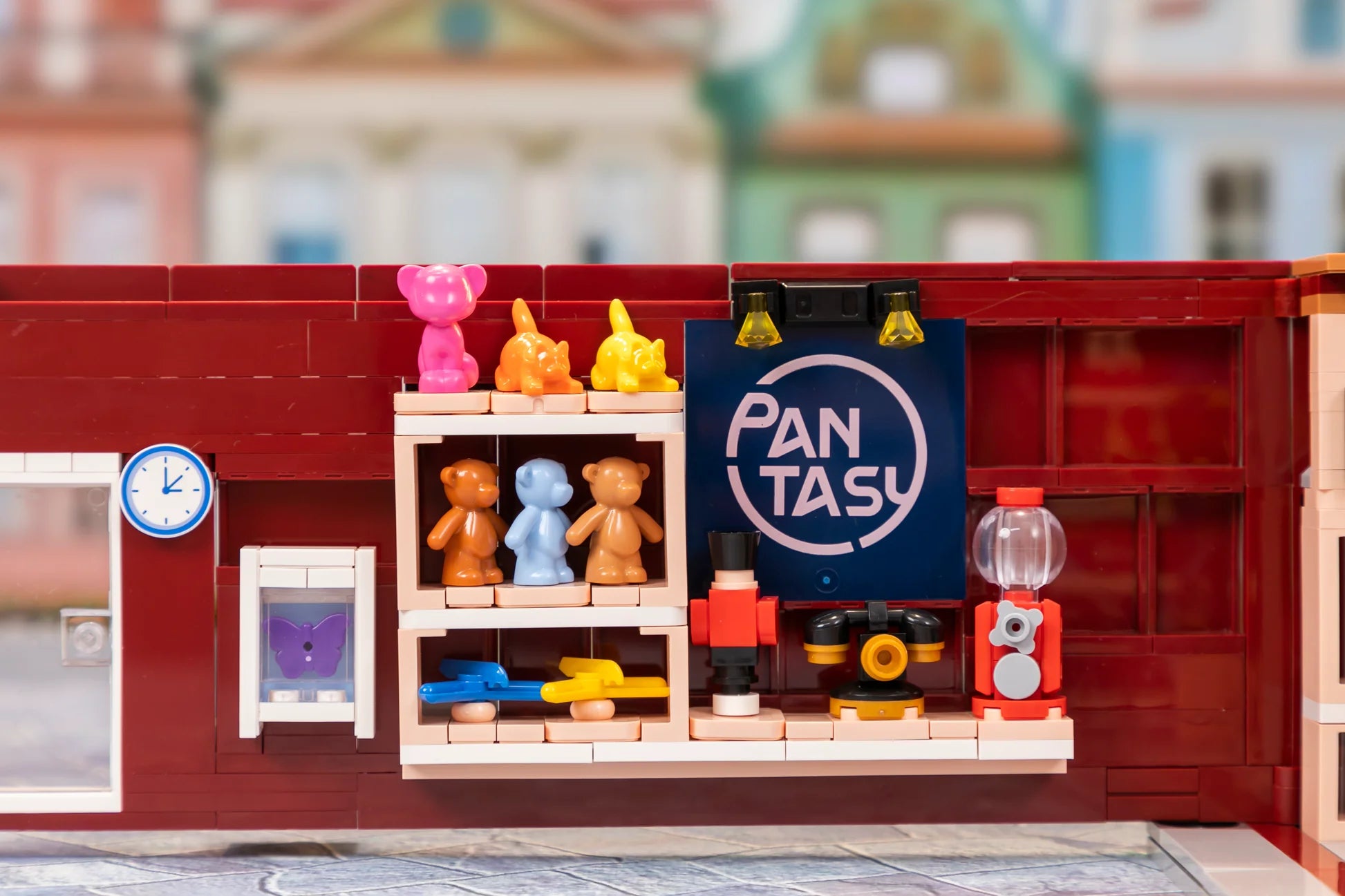 PANTASY set di mattoncini collezione Retrò: Il Negozio di Giocattoli