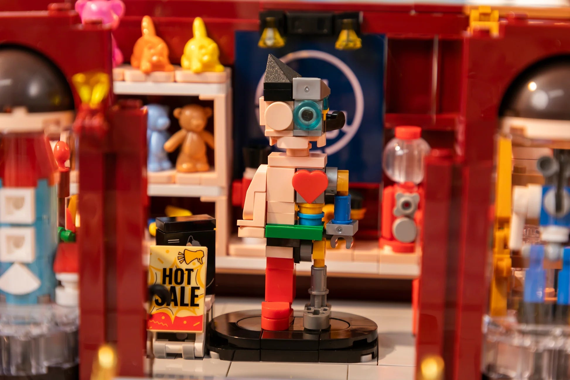 PANTASY set di mattoncini collezione Retrò: Il Negozio di Giocattoli