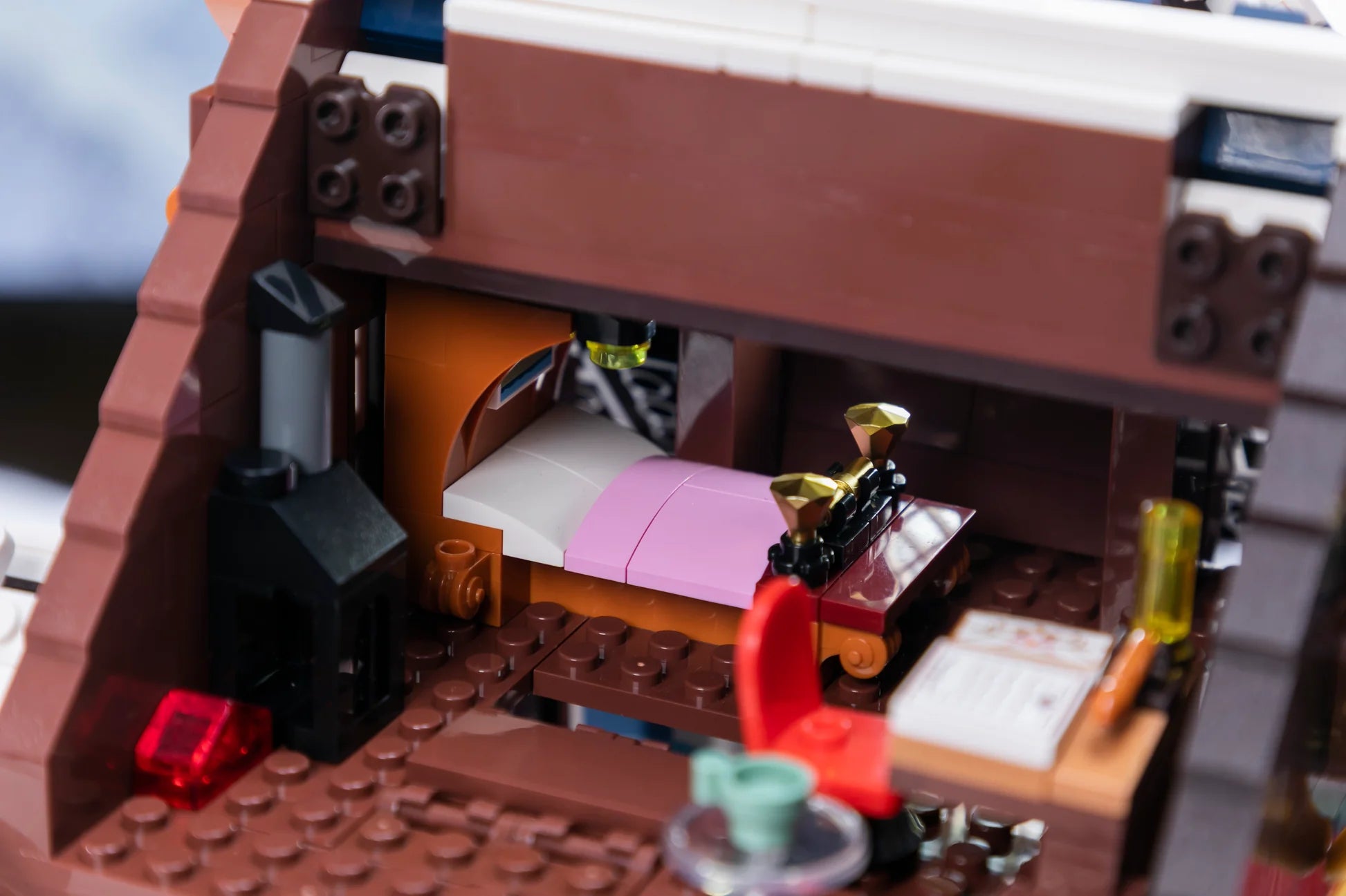 PANTASY set di mattoncini collezione Retrò: La Baita di Montagna