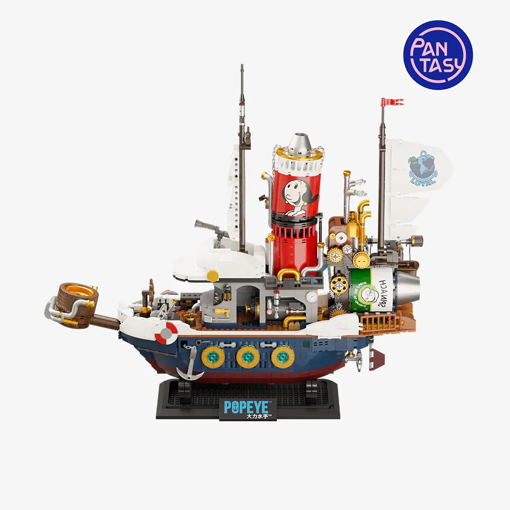 86402 Pantasy Popeye Adventure Ship  Nave Braccio di ferro Set Costruzioni